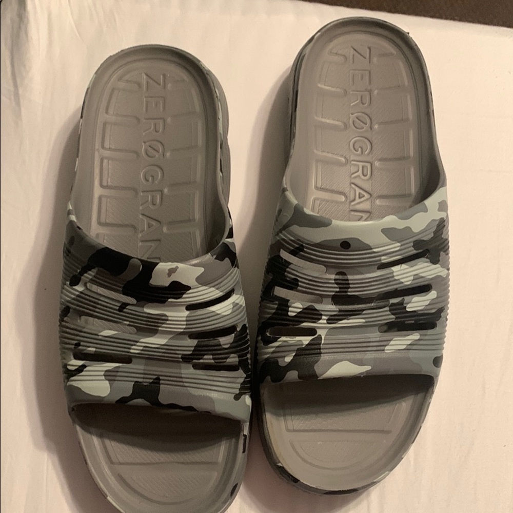 ZeroGrand Camouflage Slide Sandals